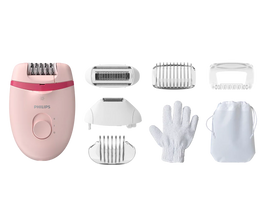 Philips Satinelle Epilator with Opti-Light & 7 Accessories - For Legs & Sensitive Areas, Root Removal as Short as 0.5mm — WIMU Kitchen Nairobi — Kenya · WIMU Kitchen