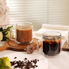 430ml Danny Home Double Wall Clear Glass Coffee & Tea Mug Set (2 Pcs) — Kenya · WIMU Kitchen