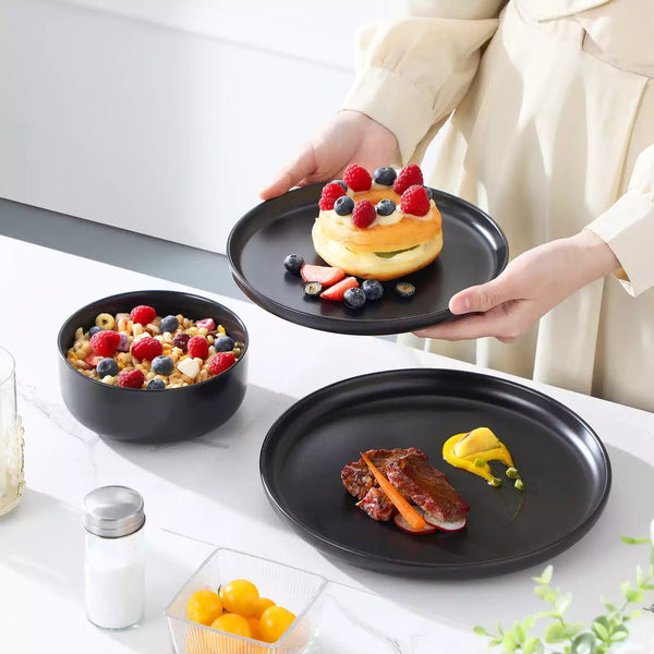 Mix & Match Fine Porcelain Plates & Bowls, 4-Piece Set — WIMU Kitchen Nairobi — Kenya · WIMU Kitchen Nairobi