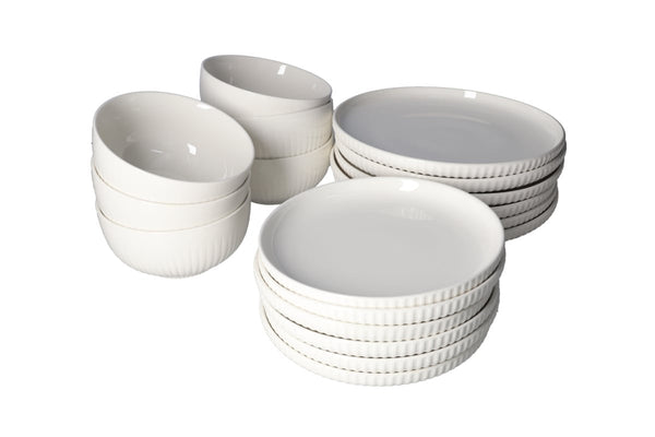 Weeknight To Wow: Danny Home 12-Piece White Porcelain Dinner Set — WIMU Kitchen Nairobi — Kenya · WIMU Kitchen Nairobi