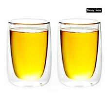 300ml 2-Pcs Danny Home Borosilicate Double Walled Cappuccino Glasses Set (view 4) — Kenya · WIMU Kitchen