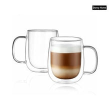 Double Walled Borosilicate Glass Coffee Mugs Set of 2 Kenya (view 7) — Kenya · WIMU Kitchen