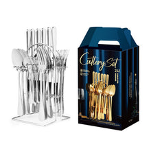 24 PCs Stainless steel cutlery set — Kenya · WIMU Kitchen