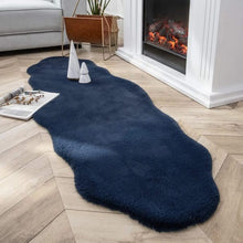 Ultra Soft Faux Rabbit Fur Bedside Rug, Irregular Shape, 60 x 180 cm — WIMU Kitchen Nairobi — Kenya · WIMU Kitchen