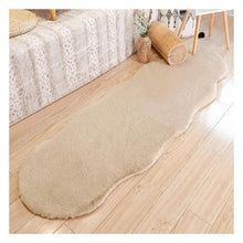 Ultra Soft Faux Rabbit Fur Bedside Rug, Irregular Shape, 60 x 180 cm — WIMU Kitchen Nairobi — Kenya · WIMU Kitchen