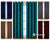 Luxury Textured Heavy Curtain Set with Sheer, 2 Curtain Panels and Sheer Panel — WIMU Kitchen Nairobi