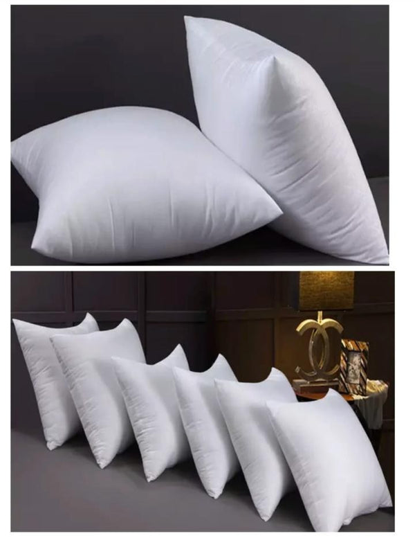 Fibre-Filled Throw Pillow Insert 45 x 45 cm, White Cushion Filler — WIMU Kitchen Nairobi — Kenya · WIMU Kitchen Nairobi