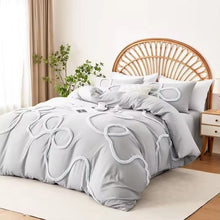 Bowknot Tufted Duvet Cover Set with 2 Pillowcases, Cotton Microfibre, 6x6 or 6x7 — WIMU Kitchen Nairobi — Kenya · WIMU Kitchen