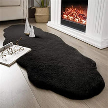 Ultra Soft Faux Rabbit Fur Bedside Rug, Irregular Shape, 60 x 180 cm — WIMU Kitchen Nairobi — Kenya · WIMU Kitchen