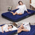 Intex Inflatable Air Mattress 4x6 ft with Free Electric Pump, Navy Blue — WIMU Kitchen Nairobi