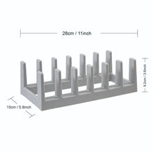 Multipurpose Pot Lid and Plate Holder Rack - Grey, 28 × 15 × 9.2 cm — WIMU Kitchen Nairobi — Kenya · WIMU Kitchen