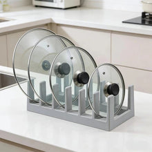 Multipurpose Pot Lid and Plate Holder Rack - Grey, 28 × 15 × 9.2 cm — WIMU Kitchen Nairobi — Kenya · WIMU Kitchen