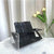 Black Acrylic Remote Control Holder, 2-Level Organiser 10 x 24 x 10cm — WIMU Kitchen Nairobi