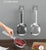 3-Piece Clear Acrylic Measuring Scoop Set with Long Handles and Measurement Marks — WIMU Kitchen Nairobi