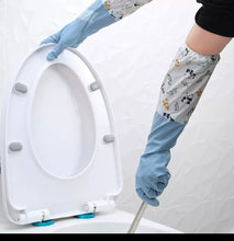 Long Silicone Waterproof Kitchen and Household Gloves - Blue, Green or Pink — WIMU Kitchen Nairobi — Kenya · WIMU Kitchen