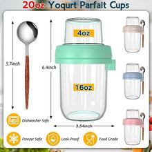 4-Piece Glass Overnight Oats Jar Set with Topping Cup, Lid and Spoon — WIMU Kitchen Nairobi — Kenya · WIMU Kitchen
