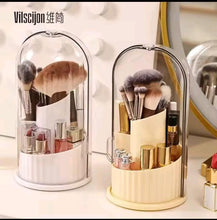 Rotating Acrylic Makeup Brush Organiser with Clear Dustproof Lid — WIMU Kitchen Nairobi — Kenya · WIMU Kitchen