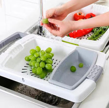 3-in-1 Expandable Over-the-Sink Cutting Board with Drain Basket and Side Container — WIMU Kitchen Nairobi — Kenya · WIMU Kitchen