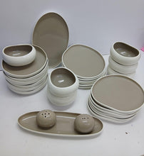28-Piece Double Glaze Porcelain Dinner Set with Two Platters and Salt and Pepper Shakers — WIMU Kitchen Nairobi — Kenya · WIMU Kitchen