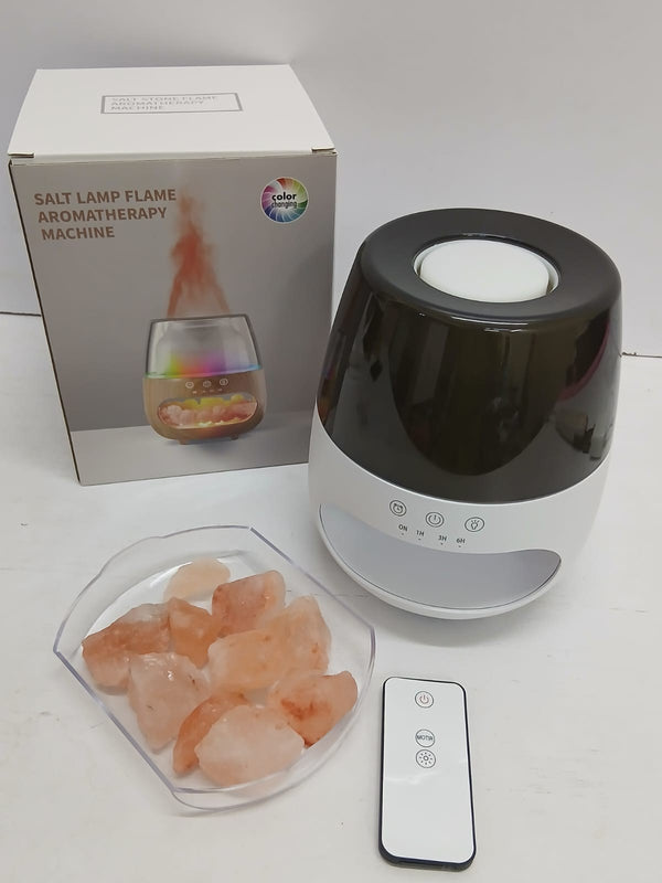 Salt Lamp Flame Humidifier and Aroma Diffuser with Remote and Colour-Changing Light — WIMU Kitchen Nairobi — Kenya · WIMU Kitchen Nairobi