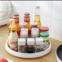 Single-Layer 360° Rotating Lazy Susan Turntable Storage Tray, White — WIMU Kitchen Nairobi — Kenya · WIMU Kitchen