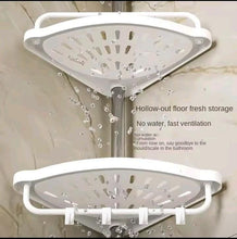 4-Tier Adjustable Bathroom Corner Shower Rack with Telescopic Pole, White — WIMU Kitchen Nairobi — Kenya · WIMU Kitchen
