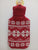 2L Silicone Hot Water Bottle with Red Knitted Cover — WIMU Kitchen Nairobi