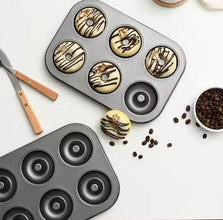6-Hole Non-Stick Doughnut Baking Tray, Black — WIMU Kitchen Nairobi — Kenya · WIMU Kitchen