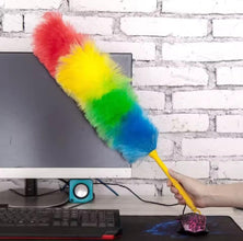 Rainbow Microfibre Bendable Duster with Plastic Handle, Washable — WIMU Kitchen Nairobi — Kenya · WIMU Kitchen