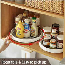 Single-Layer 360° Rotating Lazy Susan Turntable Storage Tray, White — WIMU Kitchen Nairobi — Kenya · WIMU Kitchen