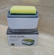 Kitchen Soap Pump Dispenser and Sponge Caddy with Sponge, Grey — WIMU Kitchen Nairobi — Kenya · WIMU Kitchen
