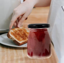 200ml Glass Storage Jar with Black Metal Twist Lid — WIMU Kitchen Nairobi — Kenya · WIMU Kitchen