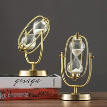 Rotating Metal Hourglass Sand Timer 60 Minutes with Antique Brass Stand — WIMU Kitchen Nairobi — Kenya · WIMU Kitchen