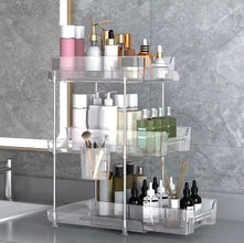 3-Tier Pull-Out Storage Rack with Clear Acrylic Trays and Metal Stand, White — WIMU Kitchen Nairobi — Kenya · WIMU Kitchen