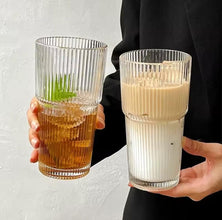 Ribbed Glass Smoothie Jar with Bamboo Lid and Glass Straw, 600ml — WIMU Kitchen Nairobi — Kenya · WIMU Kitchen