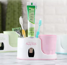 BPA-Free Toothbrush Holder with Toothpaste Dispenser and Rinse Cup — WIMU Kitchen Nairobi — Kenya · WIMU Kitchen
