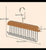 Wooden Wardrobe Hanger Organiser with 14 Hooks for Belts, Bags and Camisoles — WIMU Kitchen Nairobi
