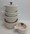 10-Piece Non-Stick Casserole Set, Induction Ready, Cream with Woven Texture Exterior — WIMU Kitchen Nairobi