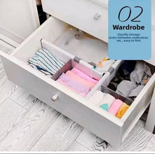Adjustable Retractable Drawer Divider, White Hard Plastic — WIMU Kitchen Nairobi — Kenya · WIMU Kitchen