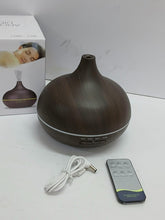 Wood-Grain Ultrasonic Aroma Diffuser Humidifier with Remote and 7 Colour Lights — WIMU Kitchen Nairobi — Kenya · WIMU Kitchen