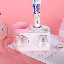 BPA-Free Toothbrush Holder with Toothpaste Dispenser and Rinse Cup — WIMU Kitchen Nairobi — Kenya · WIMU Kitchen