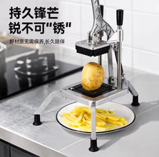 Manual Stainless Steel Potato Chips Cutter, Vertical Press Fruit and Vegetable Slicer — WIMU Kitchen Nairobi — Kenya · WIMU Kitchen
