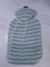 2L Silicone Hot Water Bottle with Soft Striped Fleece Cover — WIMU Kitchen Nairobi — Kenya · WIMU Kitchen