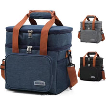 2-Compartment Insulated Thermal Lunch Bag with Adjustable Strap, Collapsible — WIMU Kitchen Nairobi — Kenya · WIMU Kitchen