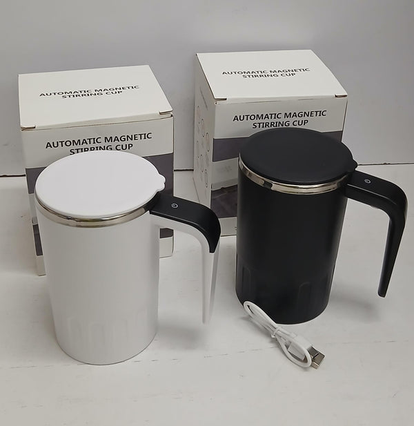Automatic Magnetic Self-Stirring Coffee Mug 380ml, USB Rechargeable, Stainless Steel — WIMU Kitchen Nairobi — Kenya · WIMU Kitchen Nairobi