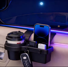 4-in-1 Car Door Organiser with Cup Holder, Phone Stand and Storage Tray, Black — WIMU Kitchen Nairobi — Kenya · WIMU Kitchen