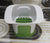 Push-Down Vegetable Dicer and Chopper, Green and White — WIMU Kitchen Nairobi