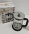 800ml Glass French Press Coffee Maker with Stainless Steel Lid and Base — WIMU Kitchen Nairobi