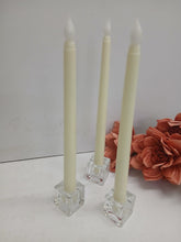 Clear Glass Square Taper Candle Holder — WIMU Kitchen Nairobi — Kenya · WIMU Kitchen
