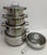 10-Piece Tri-Ply Stainless Steel Cookware Set with Lids, 20cm to 32cm, Induction Ready — WIMU Kitchen Nairobi